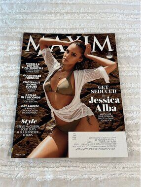 Maxim magazine Jessica alba September 2014